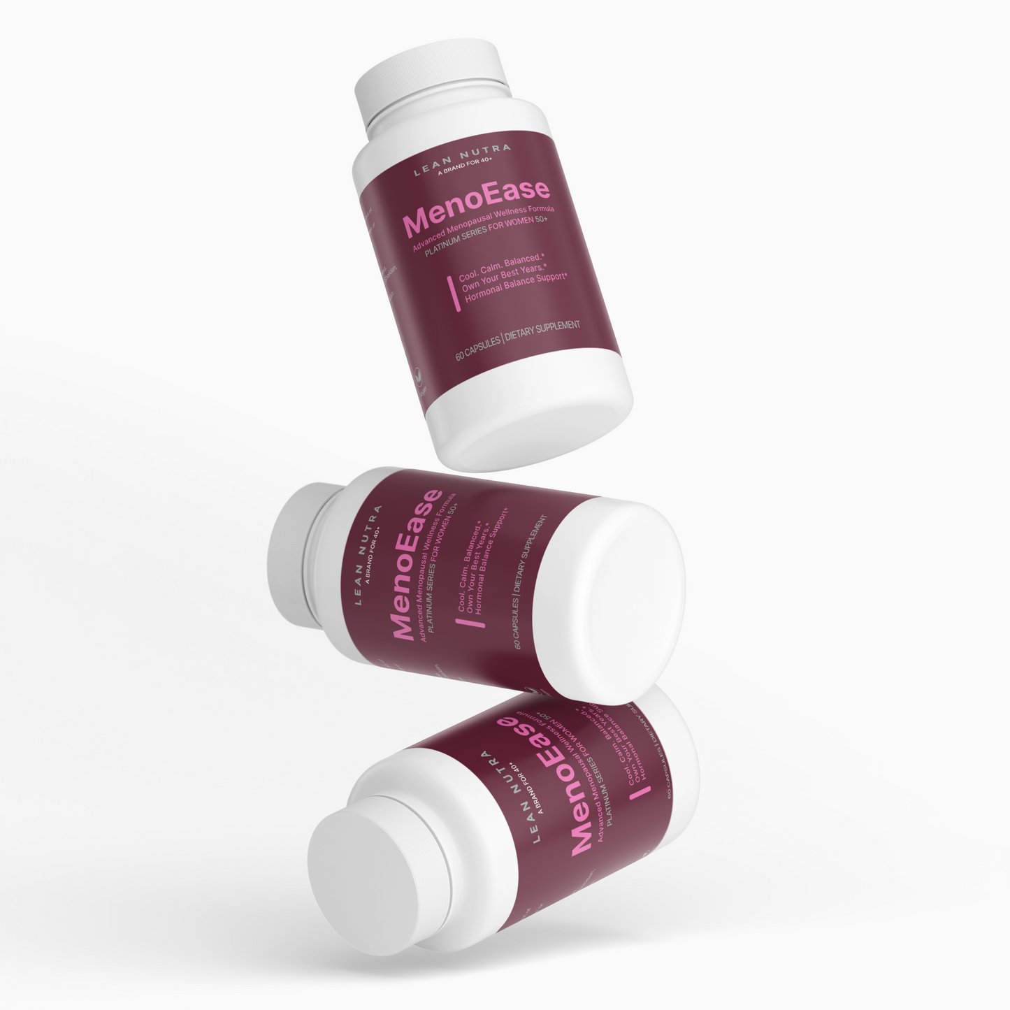 MenoEase Platinum Series for Women 50+ label detail