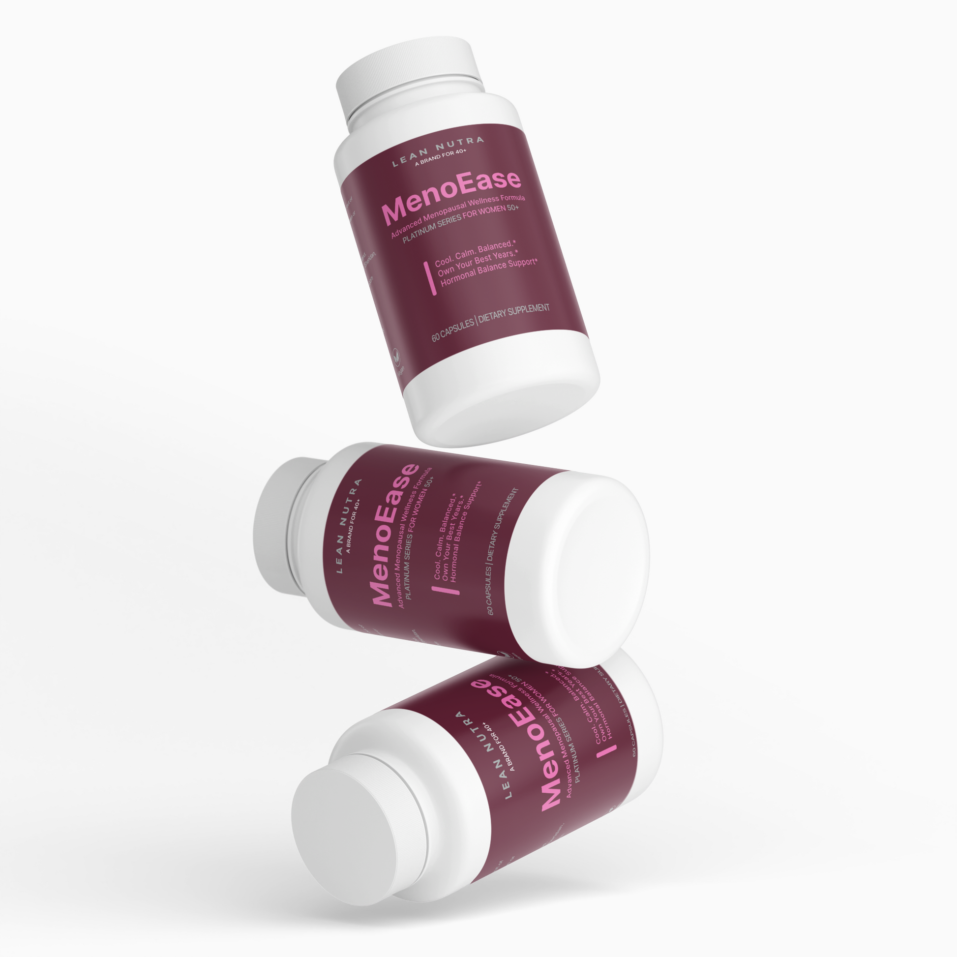 MenoEase Platinum Series for Women 50+ label detail
