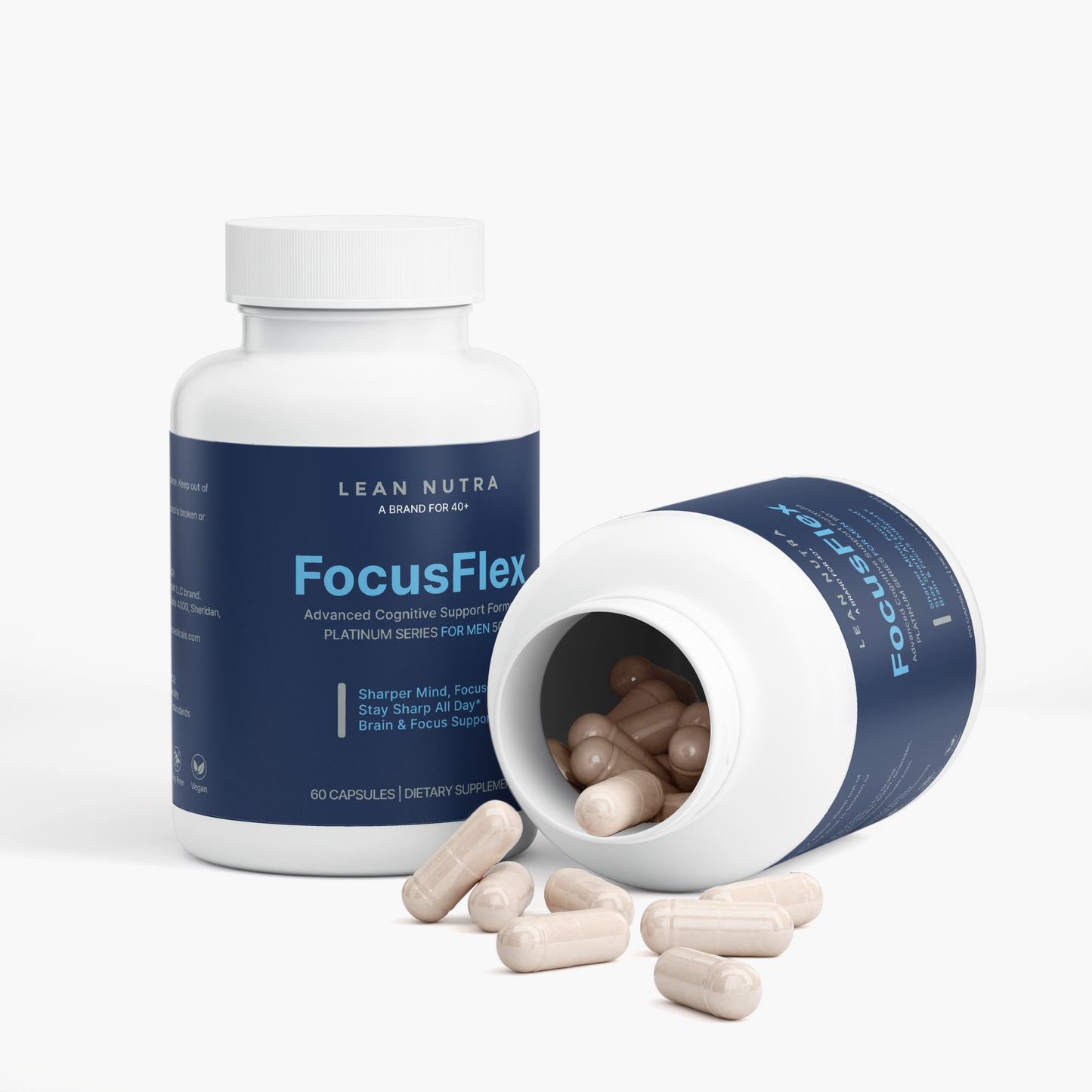 FocusFlex Platinum Series for Men 50+ capsules