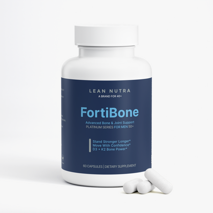 FortiBone Platinum Series for Men 50+ bottle angle