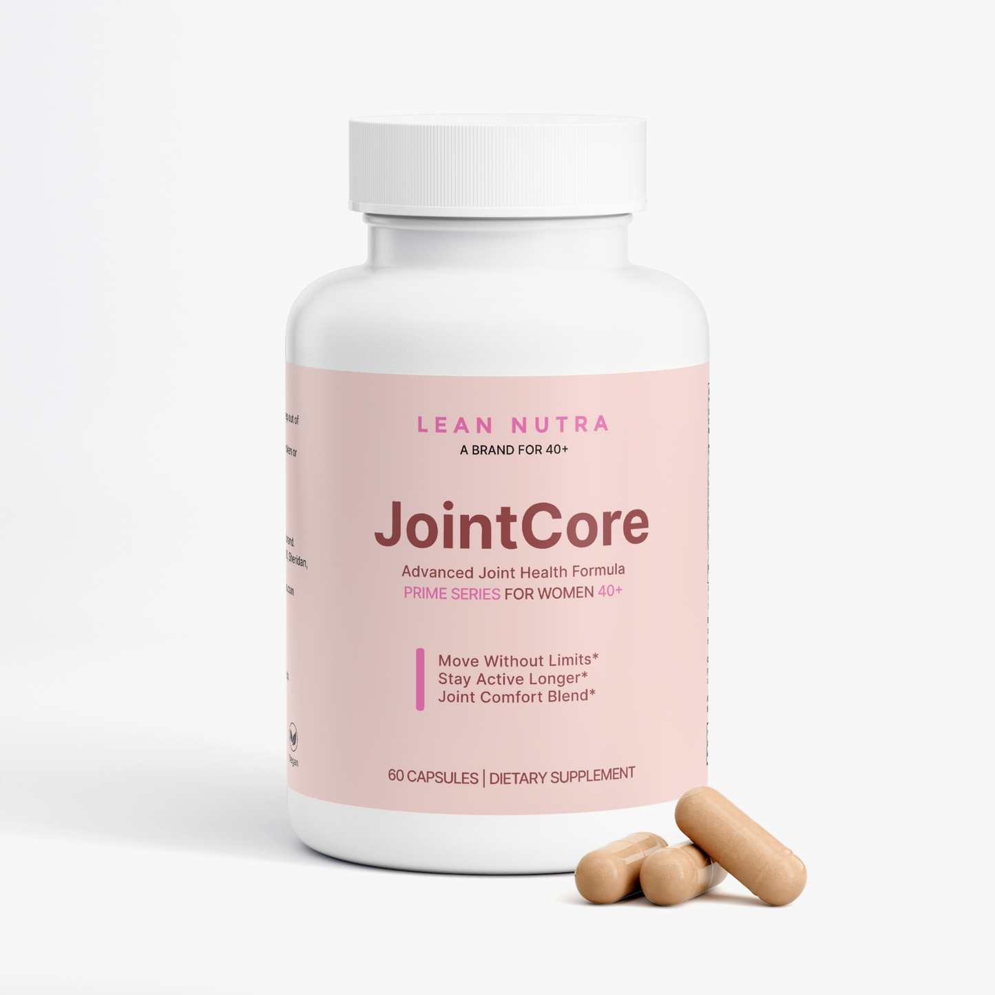 JointCore Prime Series for Women 40+ bottle angle