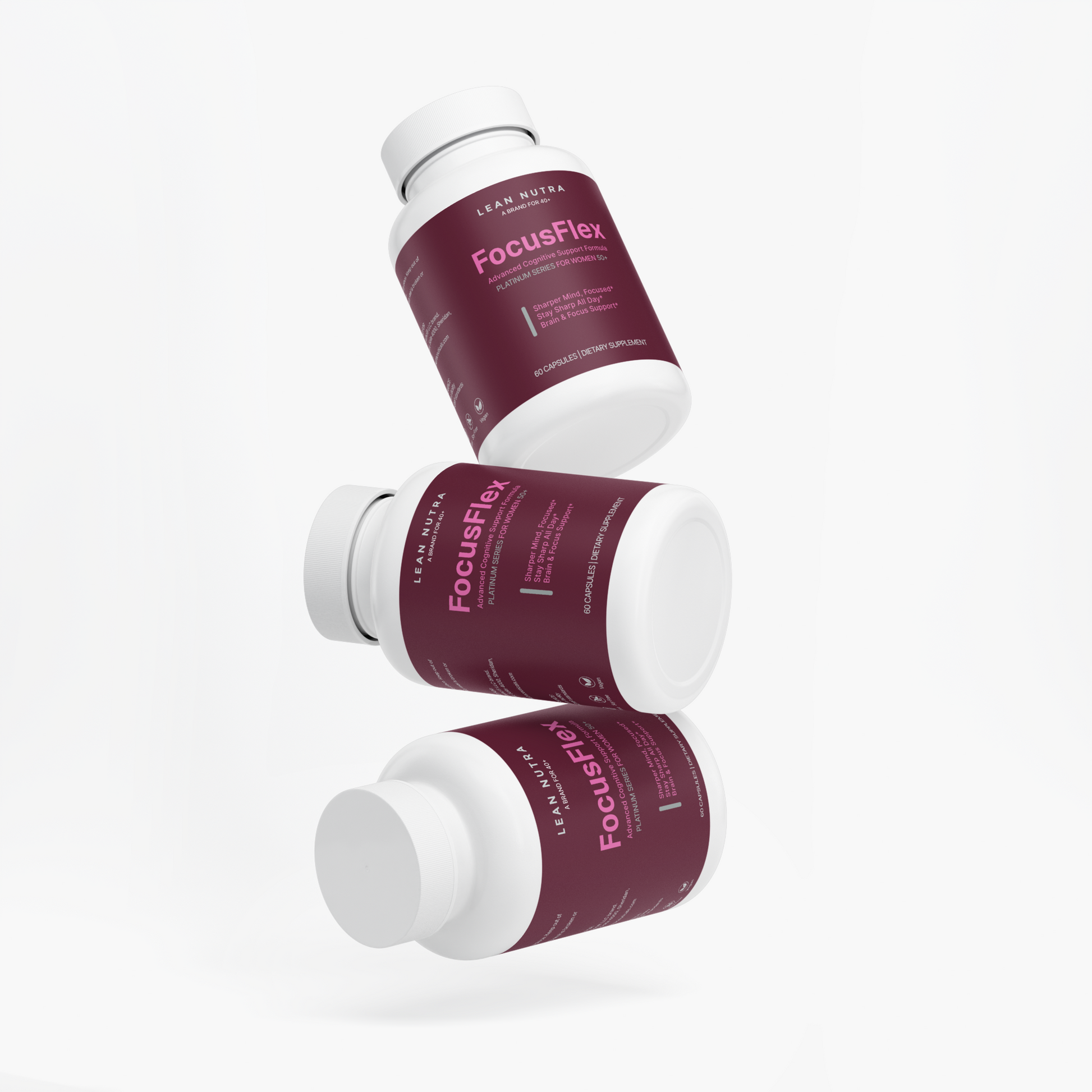 FocusFlex Platinum Series for Women 50+ label detail