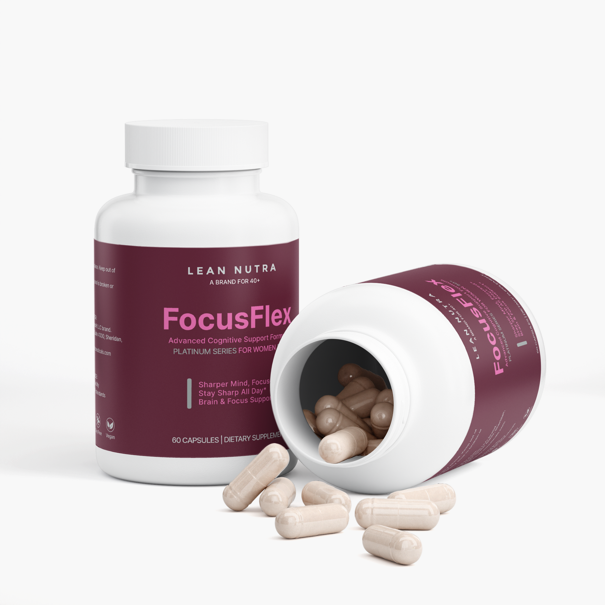 FocusFlex Platinum Series for Women 50+ capsules
