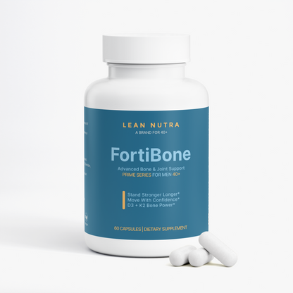 FortiBone Prime Series for Men 40+ bottle angle