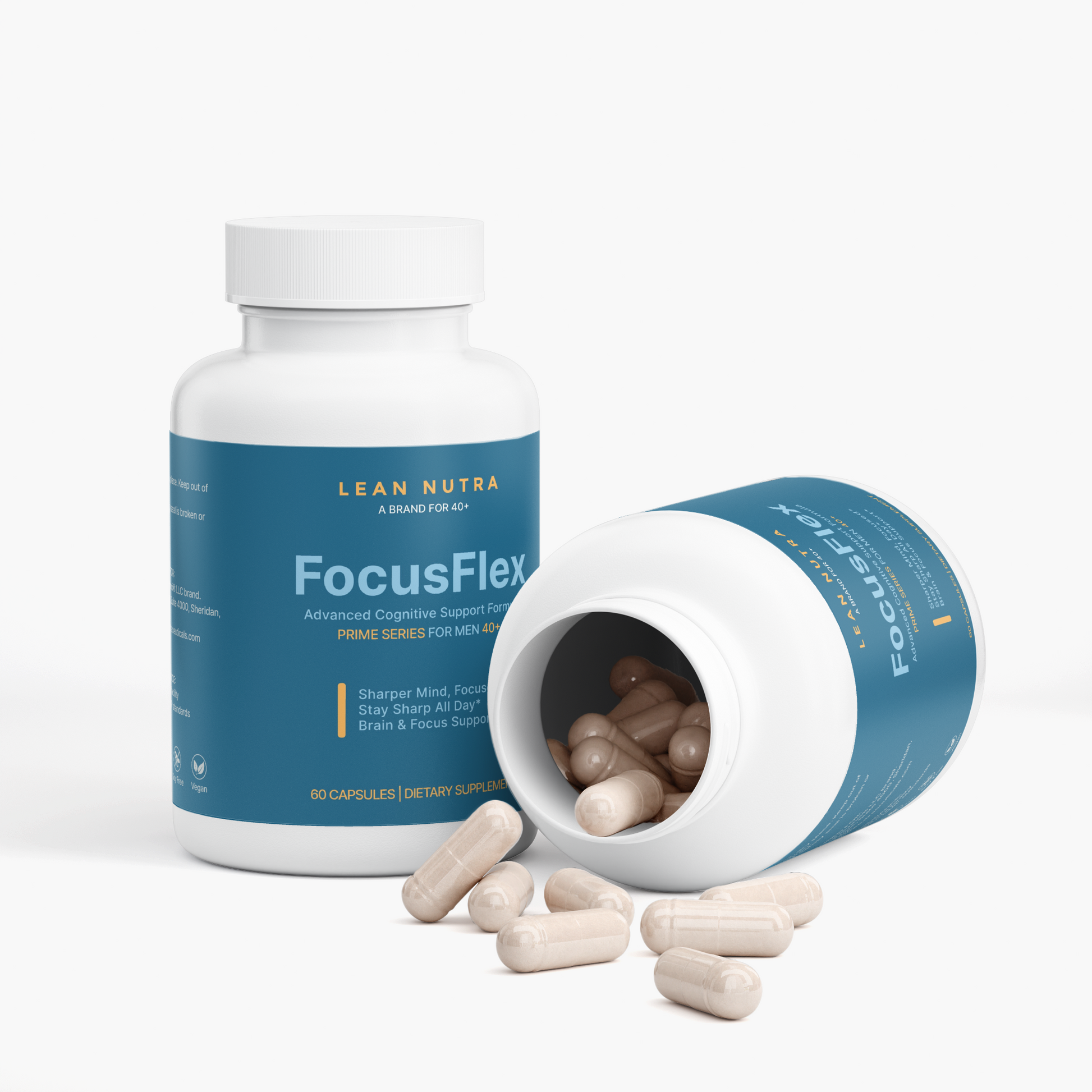 FocusFlex Prime Series for Men 40+ capsules