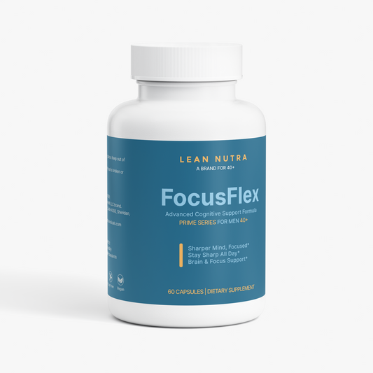 FocusFlex Prime Series for Men 40+ bottle front