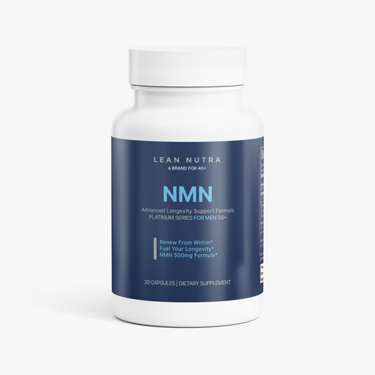 NMN Platinum Series for Men 50+ bottle front