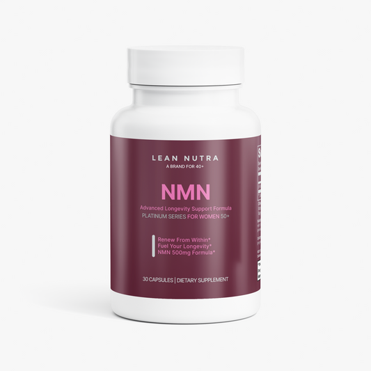 NMN Platinum Series for Women 50+ bottle front