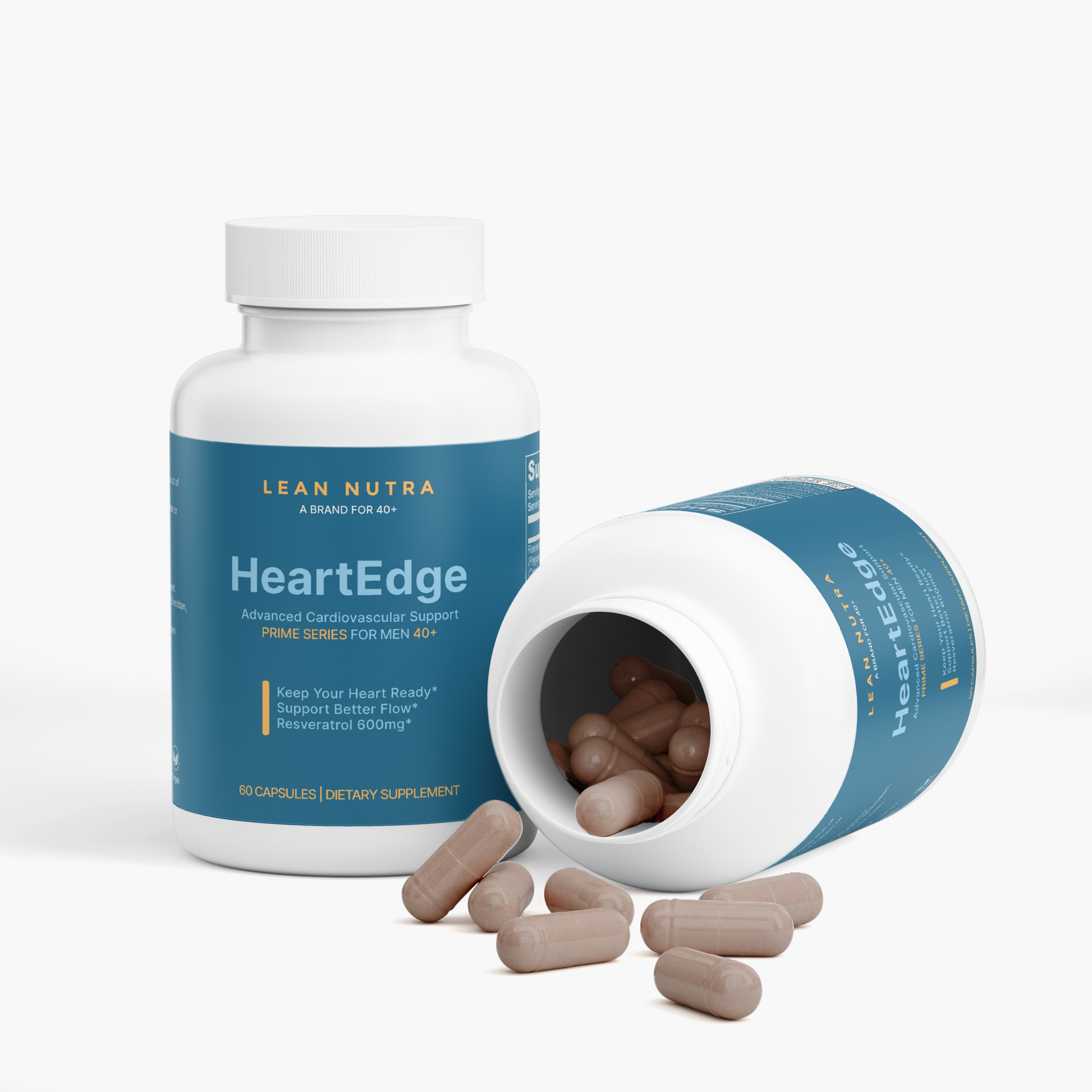 HeartEdge Prime Series for Men 40+ capsules