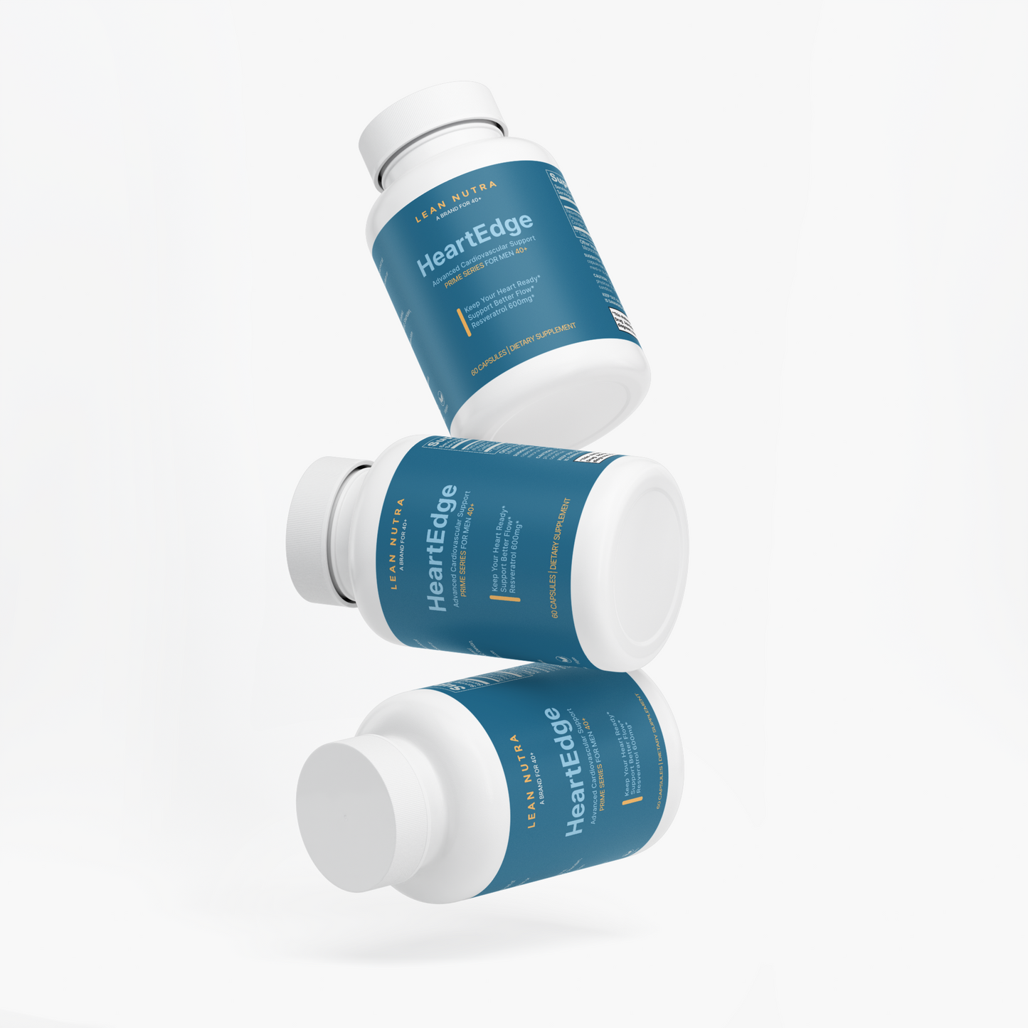 HeartEdge Prime Series for Men 40+ label detail