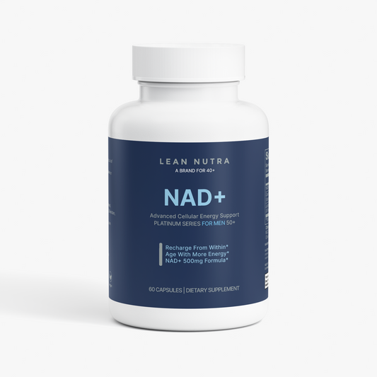 NAD+ Platinum Series for Men 50+ bottle front
