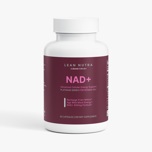 NAD+ Platinum Series for Women 50+ bottle front