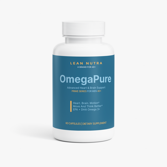 OmegaPure Prime Series for Men 40+ bottle front