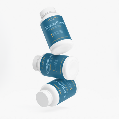OmegaPure Prime Series for Men 40+ label detail
