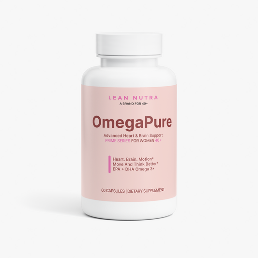 OmegaPure Prime Series for Women 40+ bottle front