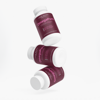 OmegaPure Platinum Series for Women 50+ label detail