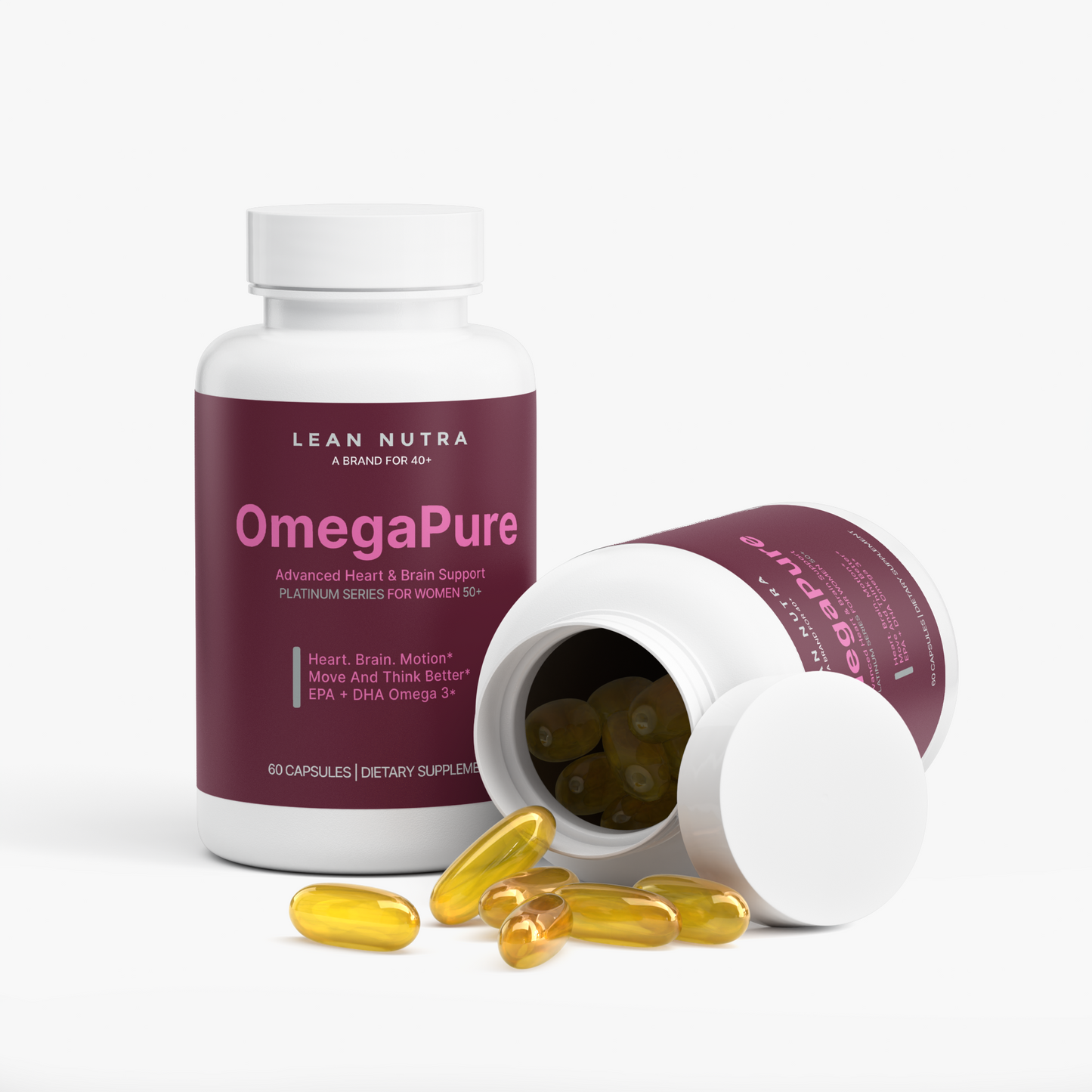 OmegaPure Platinum Series for Women 50+ softgels