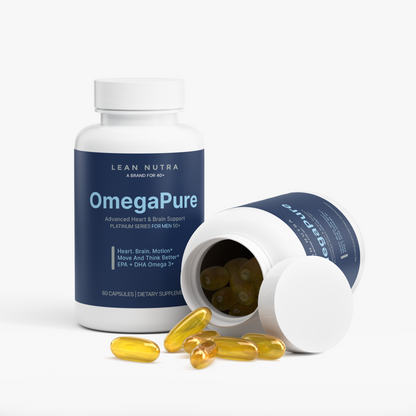 OmegaPure Platinum Series for Men 50+ softgels