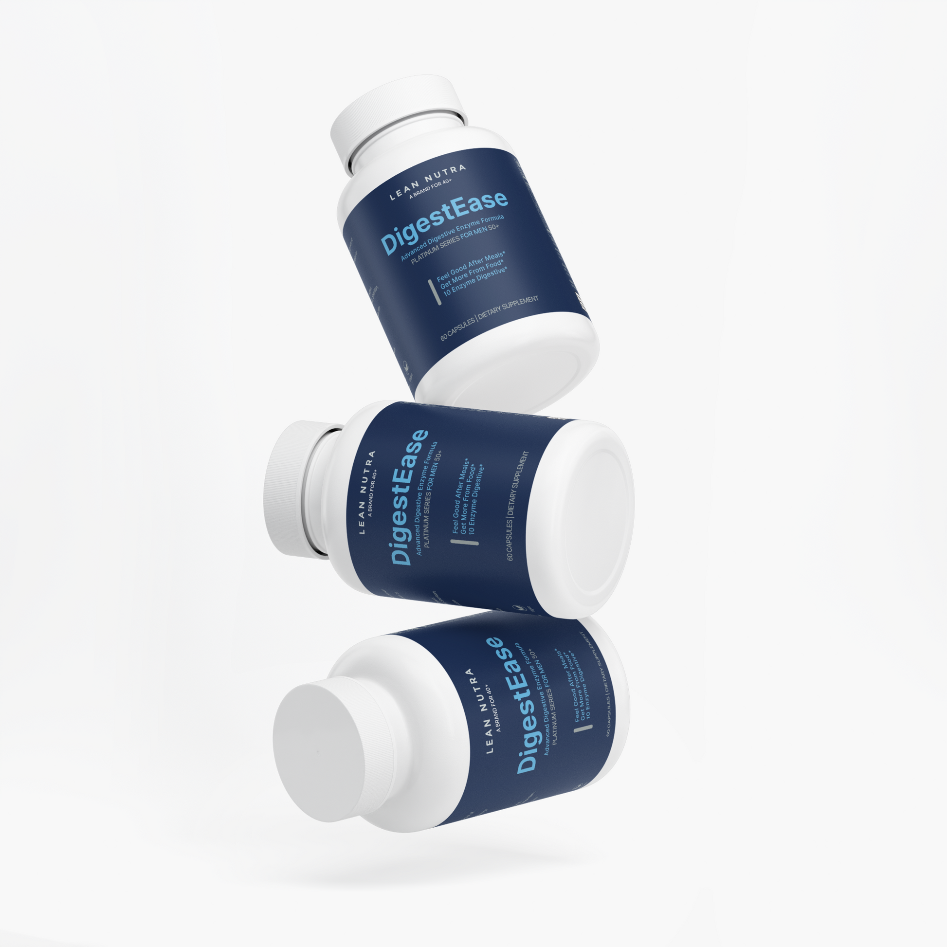 DigestEase Platinum Series for Men 50+ label detail