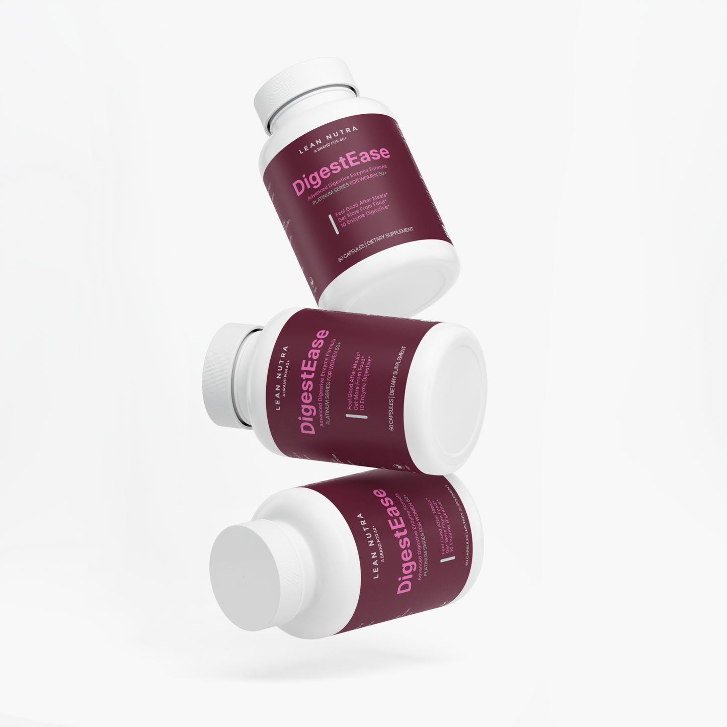 DigestEase Platinum Series for Women 50+ label detail