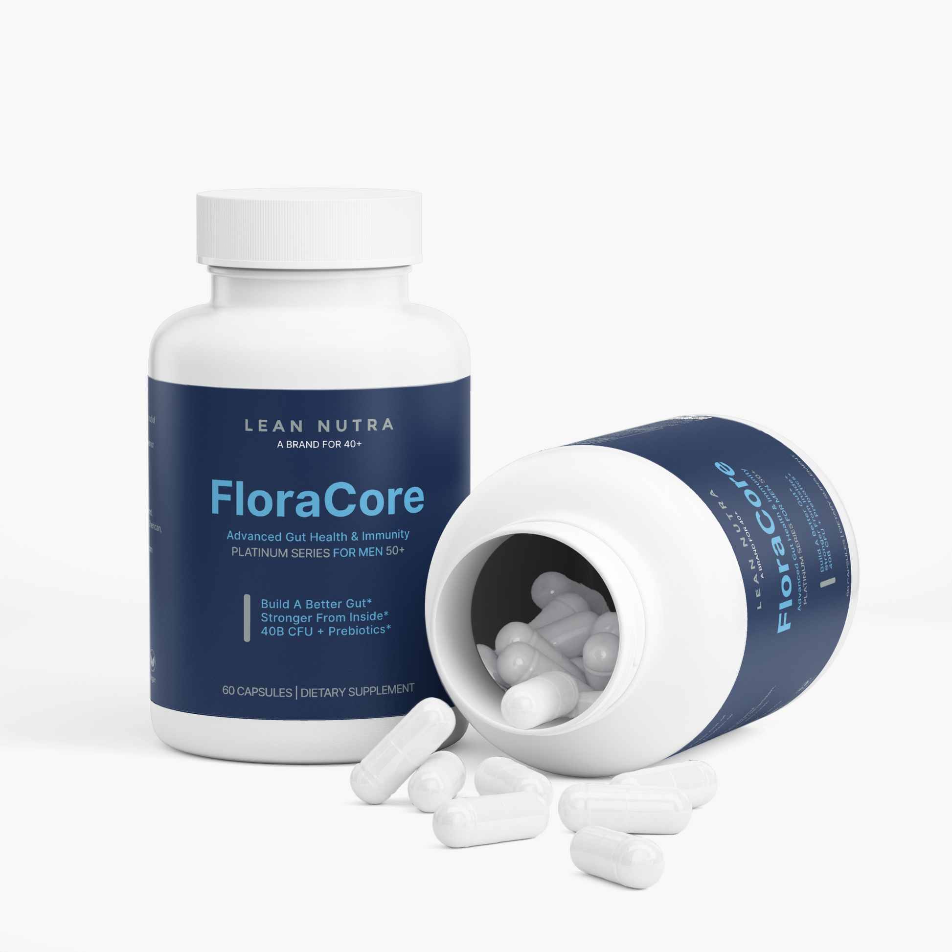 FloraCore Platinum Series for Men 50+ capsules