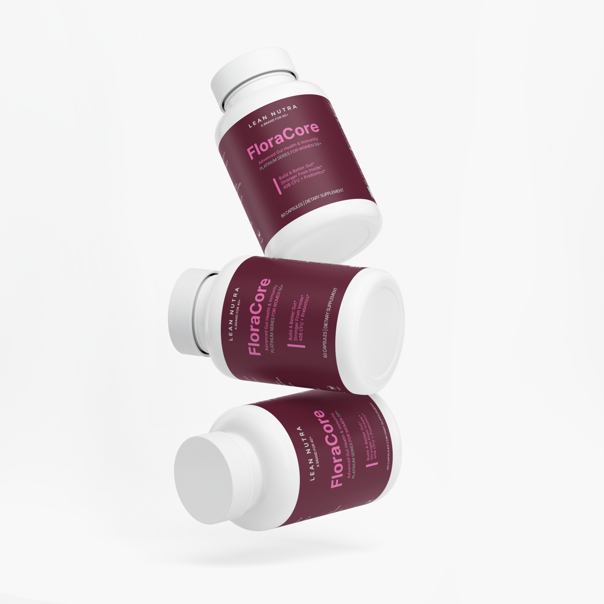 FloraCore Platinum Series for Women 50+ label detail
