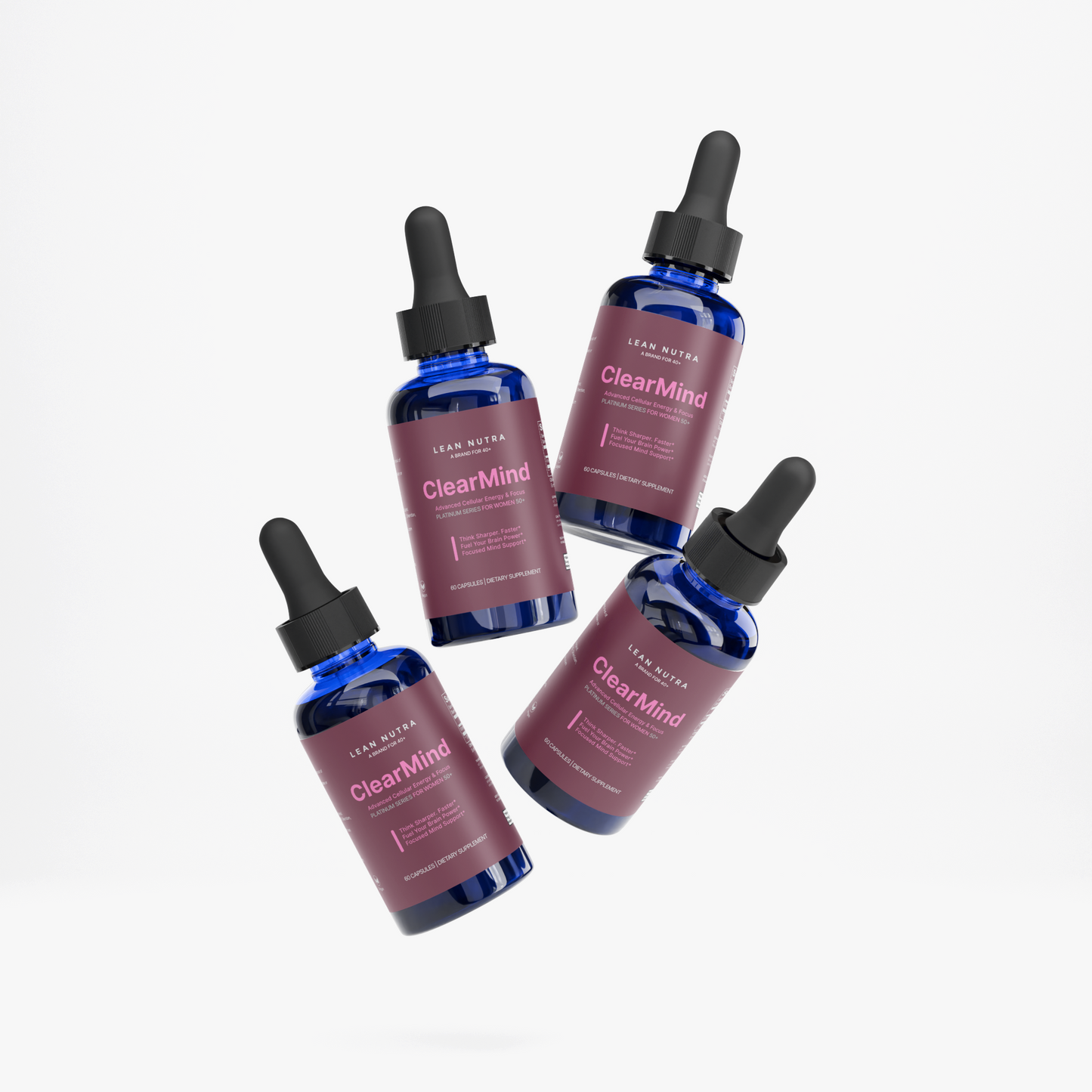 ClearMind Platinum Series for Women 50+ label detail