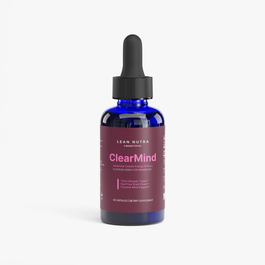 ClearMind Platinum Series for Women 50+ bottle front