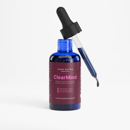 ClearMind Platinum Series for Women 50+ bottle angle