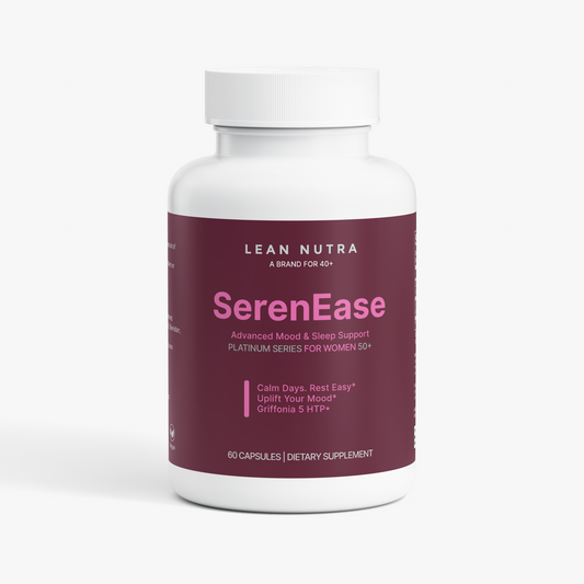 SerenEase Platinum Series for Women 50+ bottle front