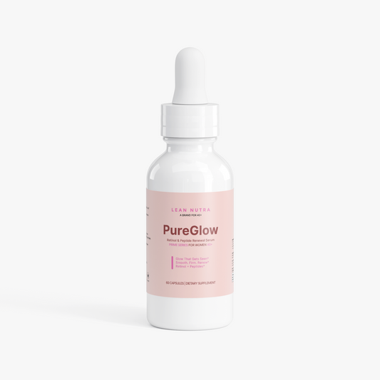 PureGlow Prime Series for Women 40+ bottle front