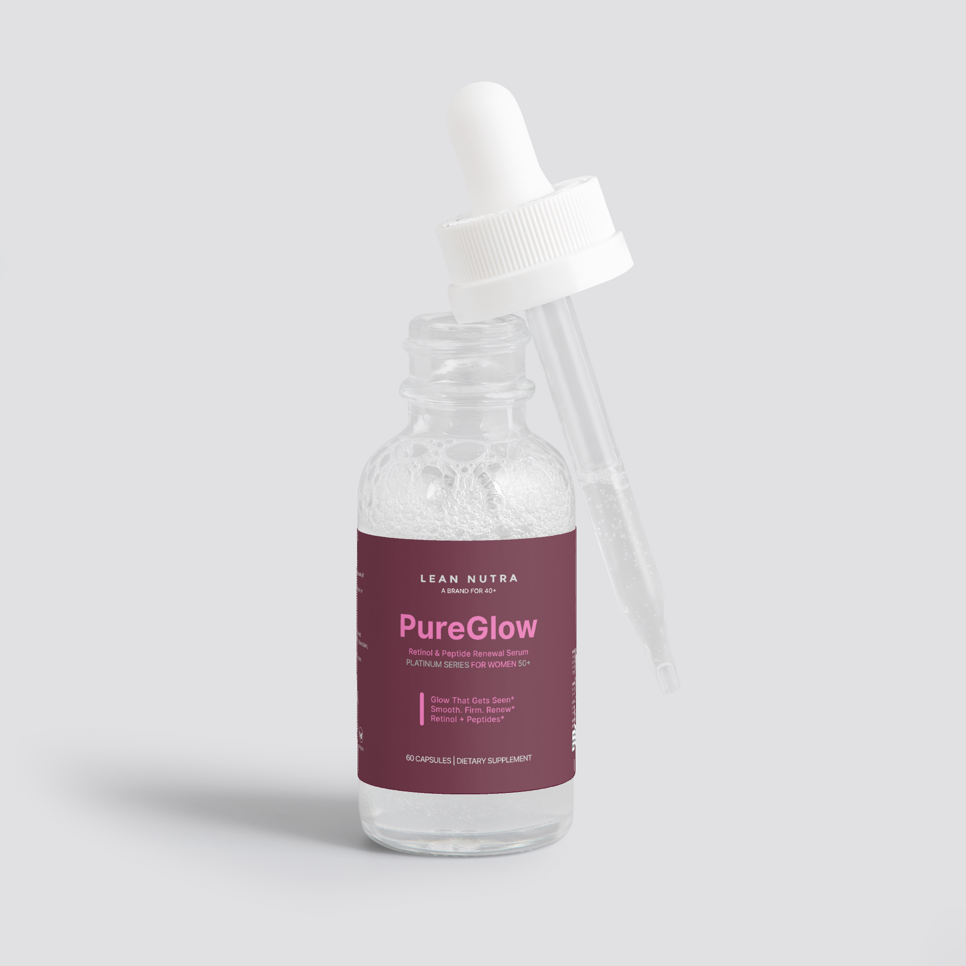 HydraFirm Platinum Series for Women 50+ bottle angle