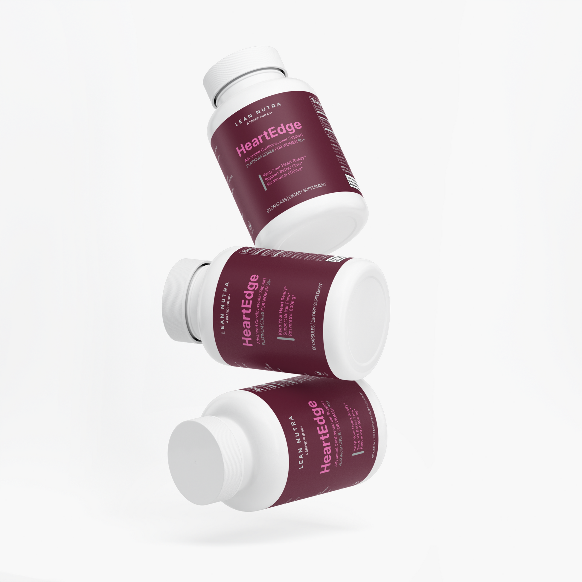 HeartEdge Platinum Series for Women 50+ label detail