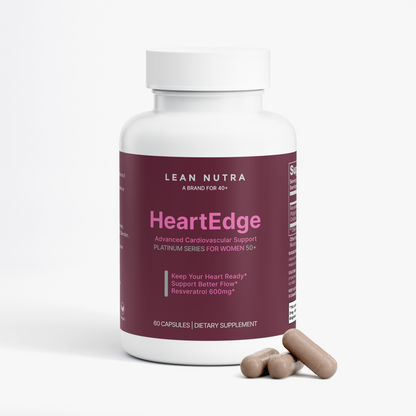 HeartEdge Platinum Series for Women 50+ bottle angle