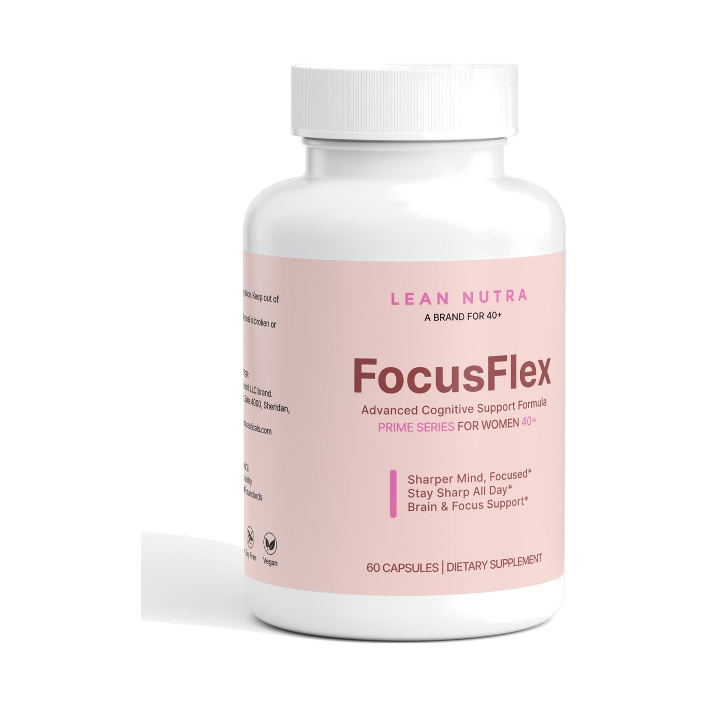 FocusFlex Prime Series for Women 40+ bottle front