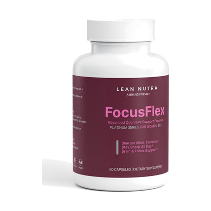 FocusFlex Platinum Series for Women 50+ bottle front