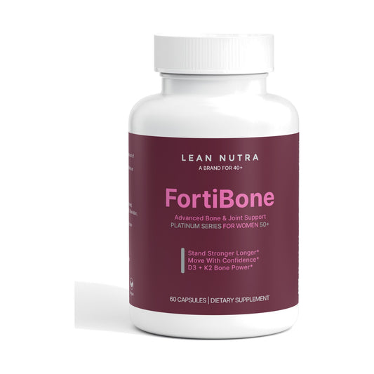 FortiBone Platinum Series for Women 50+ bottle front