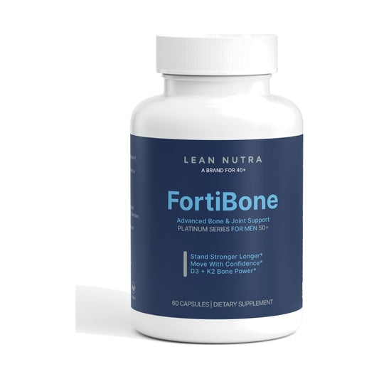 FortiBone Platinum Series for Men 50+ bottle front