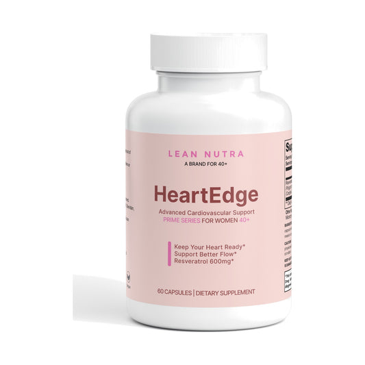 HeartEdge Prime Series for Women 40+ bottle front