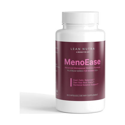 MenoEase Platinum Series for Women 50+ bottle front
