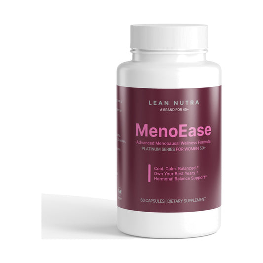 MenoEase Platinum Series for Women 50+ bottle front
